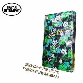 cover/sarung kasur busa inoac no 4 resleting l - 120x200x20