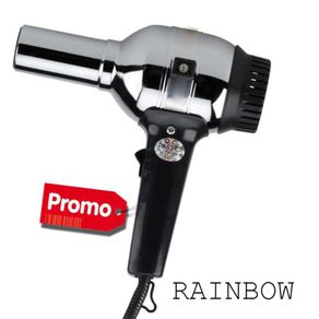 Hairdryer Rainbow Travel Hair Dryer Type 201 - Silver NEW 2023