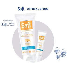 Safi Acne Expert Foam Sebum Cleanser 100 gr + Acne Treatment Gel 15 gr