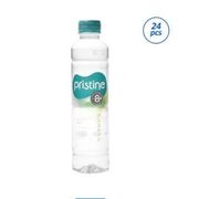 pristine 600ml 24 botol air mineral ph 8+ [gosend/grab]
