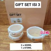 Lock & Lock Ovenglass Borousel Oven Glass 3Pcs