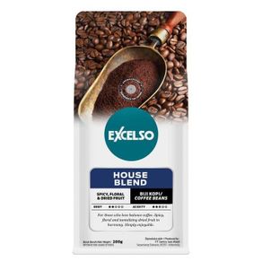 excelso house blend biji kopi 200 gram