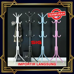 multifunction stand hanger - gantungan topi / tas / jaket