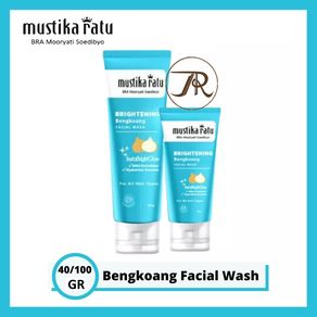 MUSTIKA RATU Brightening Bengkoang Facial Wash / Pembersih Wajah MUSTIKA RATU 40 GR | 100 GR