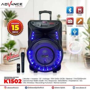 Speaker Advance K1502 Bluetooth Portable