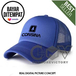 TOPI TRUCKER CONSINA - topi distro consina - Topi Consina Premium - Logo Black