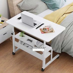 sandmonk meja laptop adjustable portable movable laptop desk - nd04