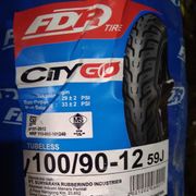 100/90-12 citygo tubeless ban standar depan scoopy fi