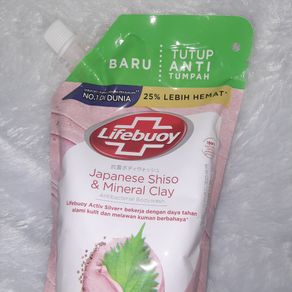 Lifebuoy Japanese Shiso & Mineral Clay - 450 ML / Sabun Cair Lifebuoy