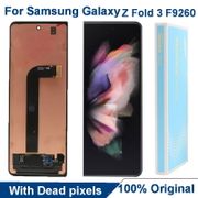 Super AMOLED untuk Samsung Galaxy Z Fold3 Z Lipat 3 5G F9260 F926B F926U Pantalla Layar Lcd Layar Sentuh Perakitan Digitizer