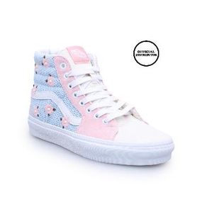 Vans Sk8-Hi Sepatu Sneakers - Knitted Florals Multi