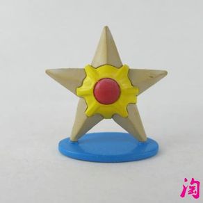 TOMY Pokemon Mainan Action Figure Anime Asli Model Medium MC Staryu1 Langka dari Cetakan Dekorasi