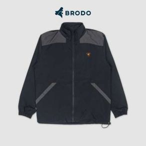 BRODO - Jacket Active Kaze Windbreaker Black