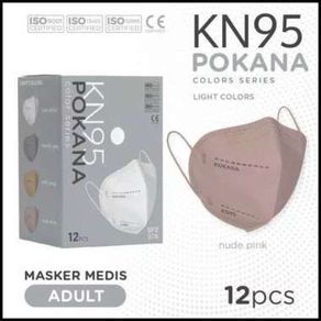 Masker Pokana KN95 12 pcs 6ply
