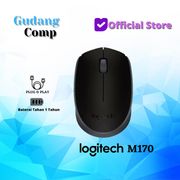 logitech m170 wireless mouse original & garansi resmi