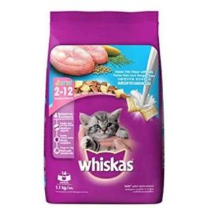 Whiskas Junior Ocean Fish 6.8 kg-Makanan Kering Kucing