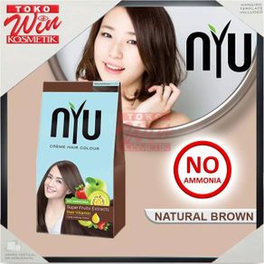 nyu hair colour 30gr - natural brown