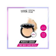 Bedak Padat Ringan / tahan lama (Refill) Make Over Perfect Cover Two Way Cake 12 g terlaris