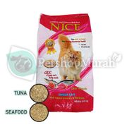 Makanan Kucing Nice Cat 20kg Tuna Seafood Food Dry Kering 20 kg