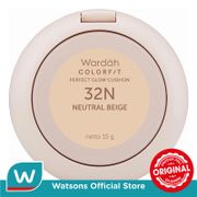 Wardah Colorfit Perfect Glow Cushion - 32N Natural Beige