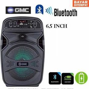 Speaker Aktif Portable GMC 897C 6 Inch Bluetooth Garansi Resmi