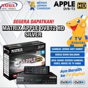 Receiver TV Set Top Box Matrix Apple DVB T2 Digital DVBT2  Tv Set Top Box Matrix Apple  Garuda DVB T2 Digital Original Garansi