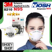 Masker 3M 8210 N95 ORIGINAL 100% PER 1 BOX Masker Hijab Medis 1860 9105 9501v+ 9320A+ 9010 9501