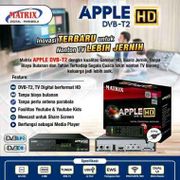 Set Top Box Matrix dvbt2 Apple Merah Siaran TV Digital Garansi