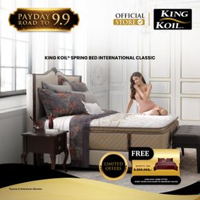 king koil kasur springbed international classic (mattress only) - 120x200 buy 1