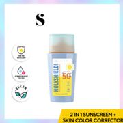 somethinc holyshield! sunscreen comfort corrector serum spf 50+ pa++++ - holy correct50m