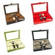 kotak jam tangan isi 12 full motif dan warna | box jam tangan murah | - random
