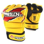 WOLON Glove MMA MuayThai Kick Boxing Sarung Tinju Gloves 5 finger jari