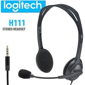 logitech h111 stereo headset