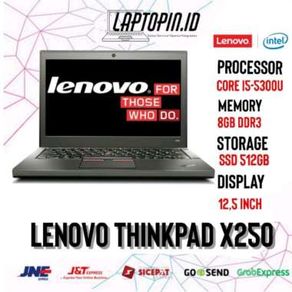 Lenovo Thinkpad X250 Core i5 Gen 5 Ram 8gb 500Gb Hdd