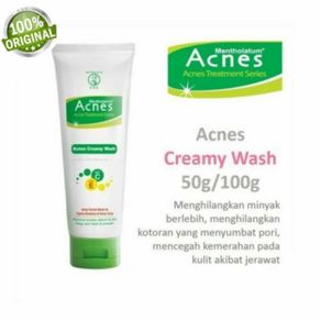 acnes creamy wash 50gr