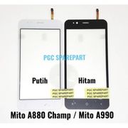 Original Touchscreen Mito Champ A880 - Mito A990 - Layar Kaca Sentuh