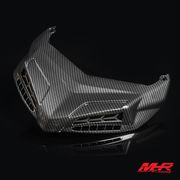 cover atas tutup lampu stop ducktail all new nmax-155 2020/2021 mhr - silver doff