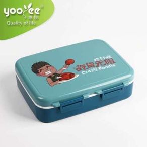 Tempat makan Lunch box set Kotak Makan BPA Free Yooyee 615