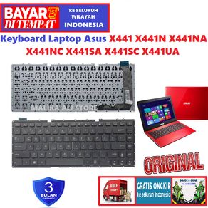 Keyboard Laptop Asus X441 X441N X441NA X441NC X441SA X441SC X441UA-Bergaransi ORIGINAL