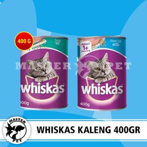 Whiskas Tuna Adult 400 Gram / Makanan Kucing / Wet Food / Whiskas Kaleng