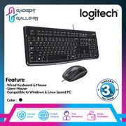 Keyboard Logitech Mouse MK120 Garansi Resmi
