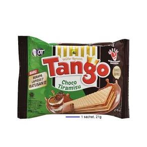 Tango - TIRAMISU Choco Series Wafer - Kemasan SACHET Mini 21g