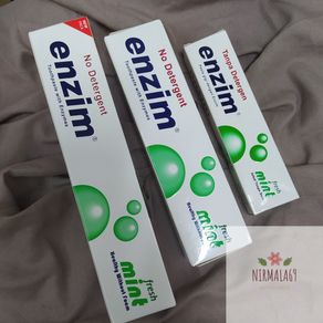 Pasta Gigi Enzim Toothpaste Fresh Mint No Detergent 160gr/odol anak anak/pasta gigi dewasa/pasta gigi pemutih dan perontok karang gigi/odol pemutih gigi/odol anak enjim/odol pembersih gigi/odol anti gigi berlubang/odol tanpa busa/odol anti bau mulut