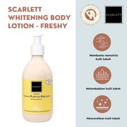 scarlett whitening body lotion freshy 300ml