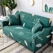 COVER SOFA SEATER sarung sofa elastis stretch - HIJAU DAUN - 1 Seater