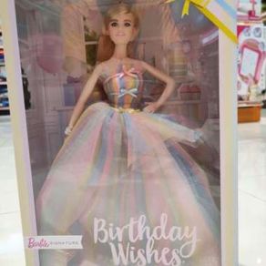 Mainan Anak Perempuan Boneka Barbie Signature Birthday Wishes