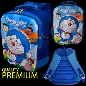 heboh! tas karakter anak gambar batman ransel besar murah - doraemon