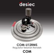 Paket Regulator Gas Meter + Selang Destec COM-U12RMS Tekanan Rendah