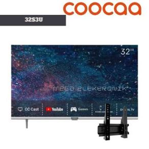 COOCAA 32S3U Smart TV 32 inch Digital TV + BRACKET jabodetabek