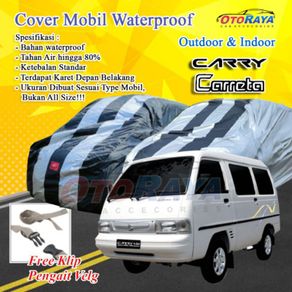 Body Car Cover Selimut Sarung Mantel Mobil Minibus Suzuki Carry Futura Caretta ST 100 + Tali Pengait Ke Velg